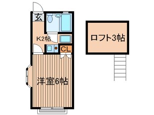 ヒカリハイツの物件間取画像